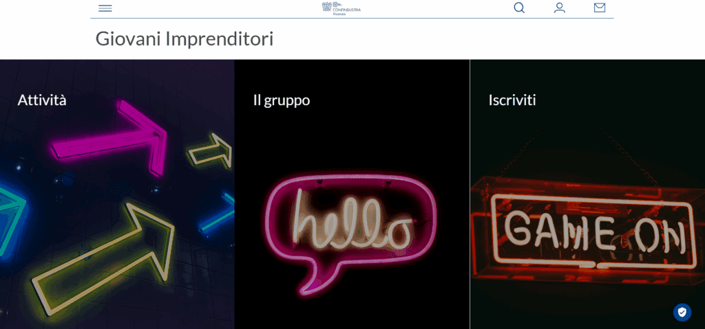 Nuova area GGI sul portale confindustria.vicenza.it